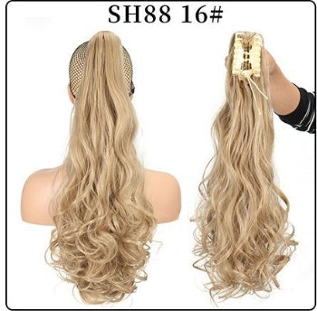 Fluffy Natural Lifelike Claw Clip Ponytail Wholesale null