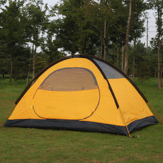 Outdoor Camping Camping Double-layer Aluminum Pole Tent null