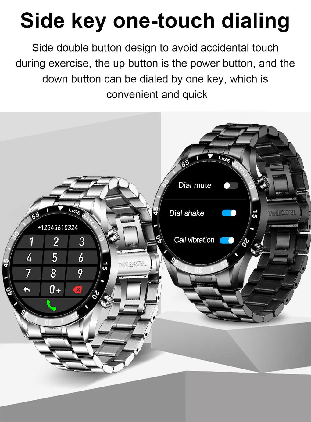 Lige's New Smart Watch Upgrade Smart Wearable Watch null