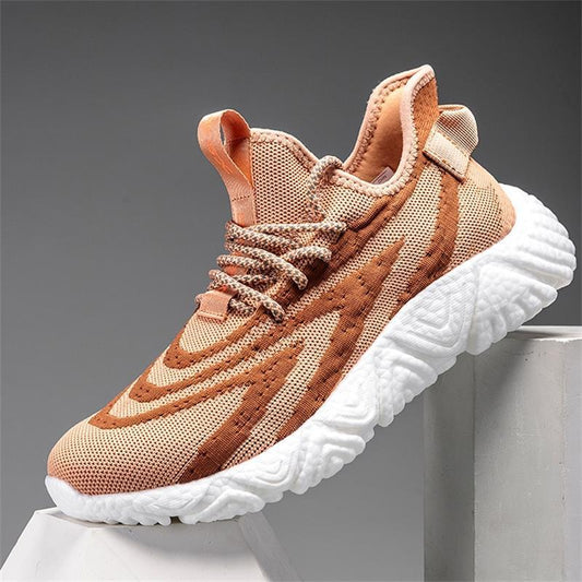 Youth Trendy Shoes Breathable Fly Woven Sports Men's Shoes null