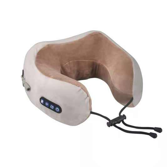 U Shaped Massage Pillow Neck Massage Device Electric Neck Massager Apparatus Shoulder Back Cervical Massager For Body Relaxation null