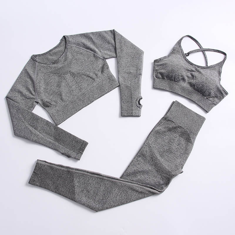 Autumn And Winter Sports Fitness Clothing Spot Yoga Clothing Suits null