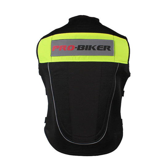 Reflective Vest Fluorescent For Men And Women Motorcycle Riding Clothes null