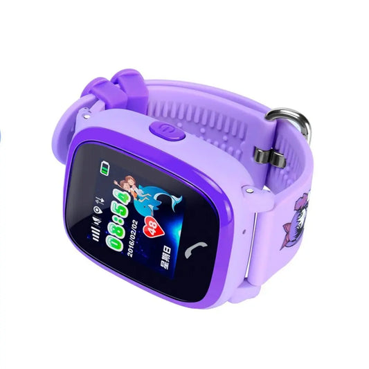 DF25 Children Waterproof Smart Watches Touch Screen Call for Rescue Remote Monitoring and Location Children's Telephone Watches null