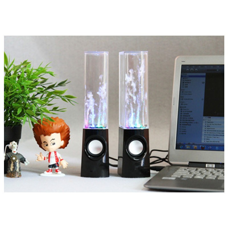 Wireless Dancing Water Speaker LED Light Fountain Speaker Home Party null