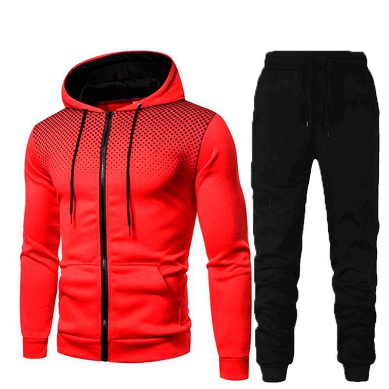 Sports Fitness Autumn And Winter Men's Suit null