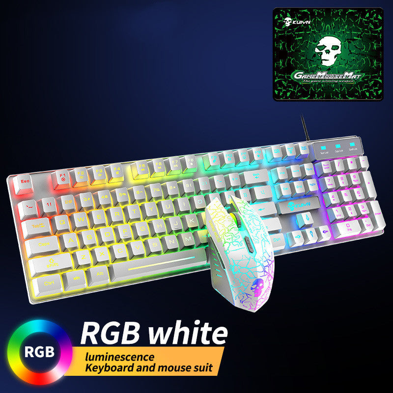 Kuiying T6RGB Luminous Keyboard And Mouse Set null