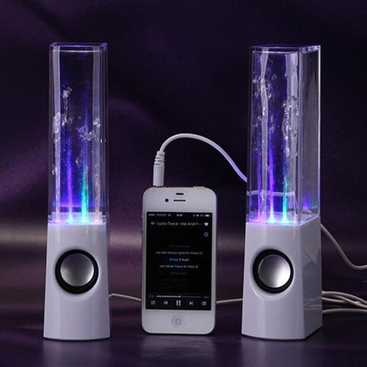 Wireless Dancing Water Speaker LED Light Fountain Speaker Home Party null