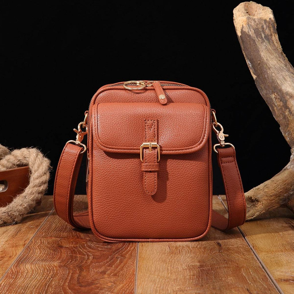Unisex Vintage Large Capacity Messenger Bag Storage Bag  With 10 Card Inserts Casual Backpack Women's Bag Retro Backpack Large Capacity Travel