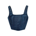 Slim-fit Denim Vest For Women