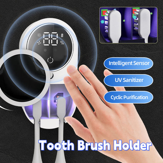 Tooth Brush Holder Sanitizer Uv Toothbrush Sanitizer Toothpaste Accessories Portable Toothbrush Sterilizer Portable Disinfectant null