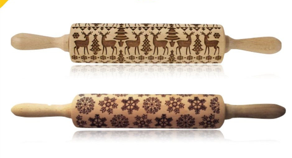 Rolling Pin Christmas Embossing null