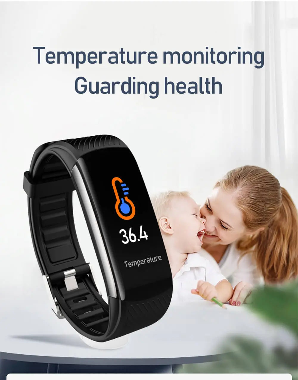 Smart Bluetooth electronic watch null