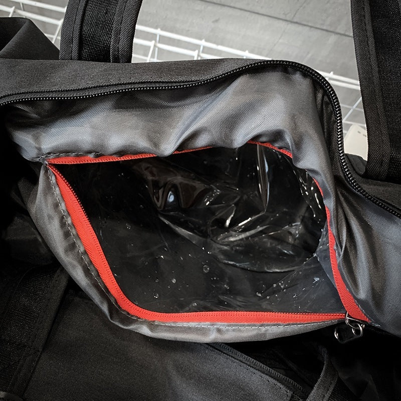 Wet and dry sports gym bag null