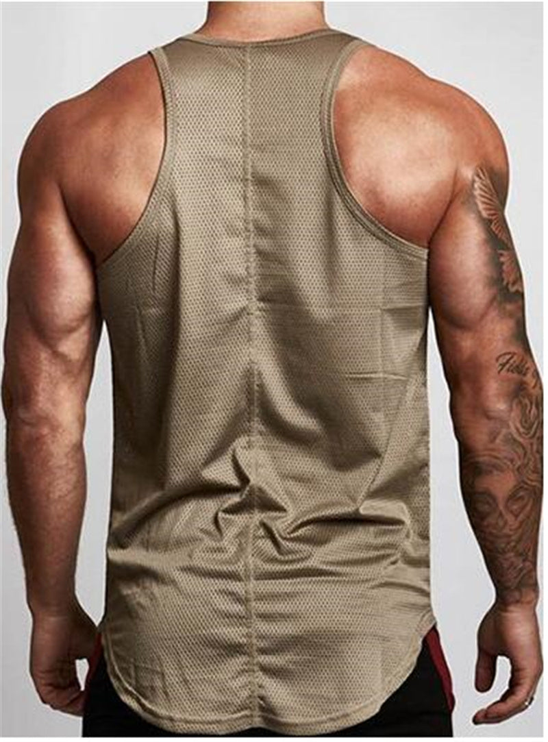 gym clothes tank top sportswear vest men null