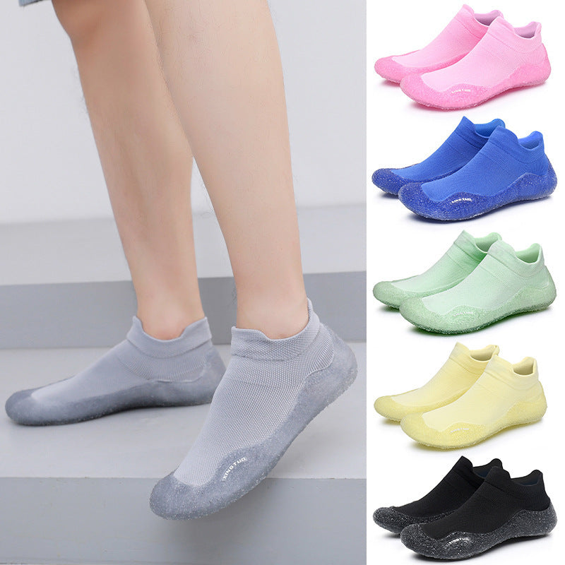 Men's And Women's Fashion Sports Yoga Breathable Non-slip Fitness Shoes null