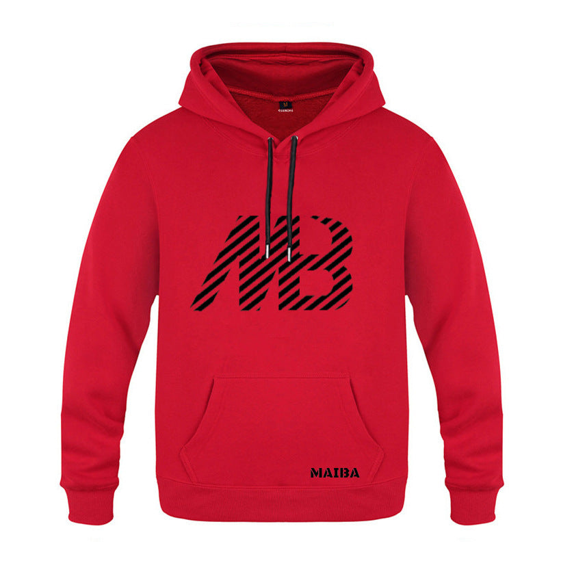 Men's New Hooded Sports Thin Pullover Hoodie null