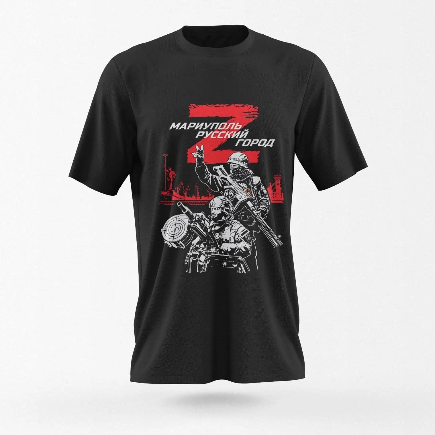 Men's Loose-Fit Pullover T-Shirt, Harajuku Style