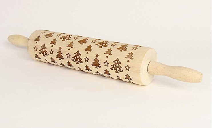 Rolling Pin Christmas Embossing null