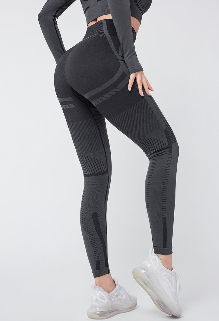 Sports yoga gym pants high waist null