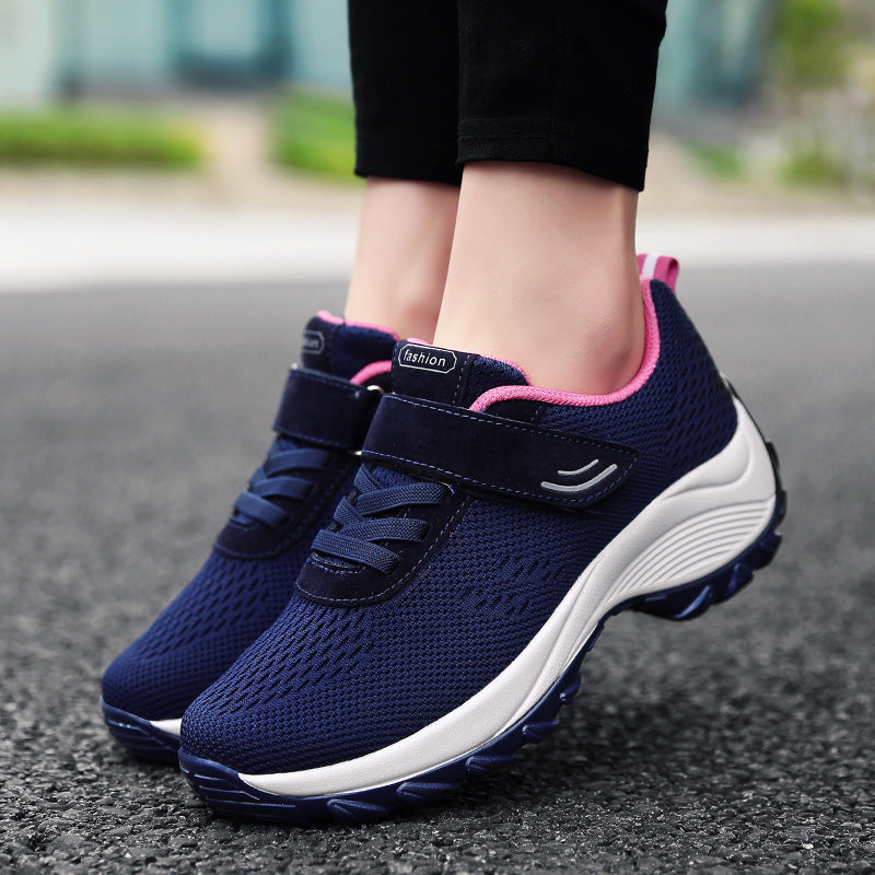 Running Shoes, Outdoor Key-step Sports Shoes, Thick-soled Height-increasing Shoes null