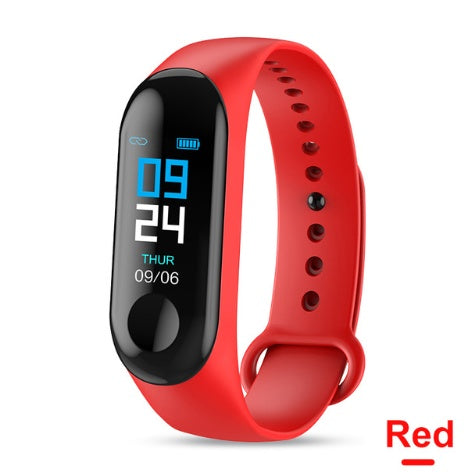 Compatible With , Smart Bracelet Heart Rate And Blood Pressure Exercise Meter Step Information Push Smart Reminder Color Bracelet null