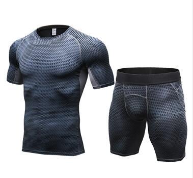 Men's Compression Muscle Gym Shorts null