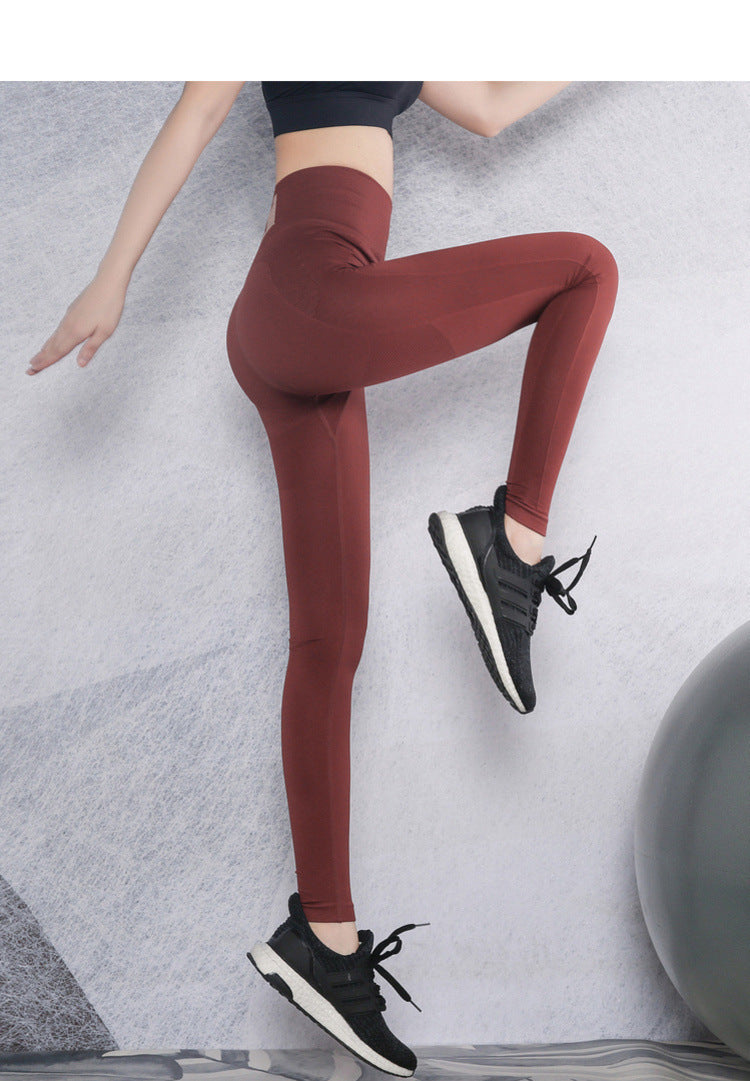 Women Tummy Control Gym Legging Athletic null