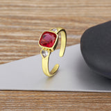 Elegant Micro-Pave Heart-Shaped Diamond Ring For Women