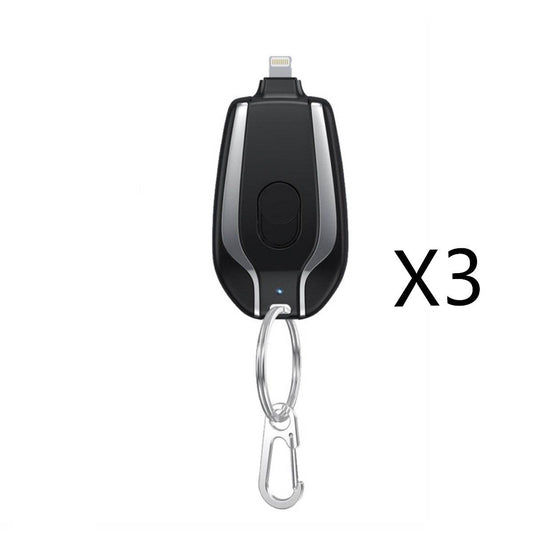 1500mAh Mini Power Emergency Pod Keychain Charger With Type-C Ultra-Compact Mini Battery Pack Fast Charging Backup Power Bank - Update Avenue 