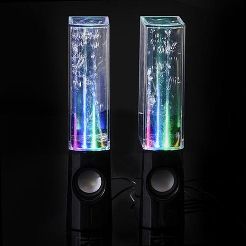 Wireless Dancing Water Speaker LED Light Fountain Speaker Home Party null