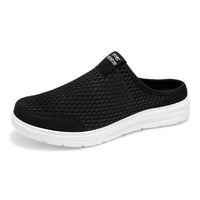 Men's Hollow-out Breathable Hole Muller Shoes Mesh
