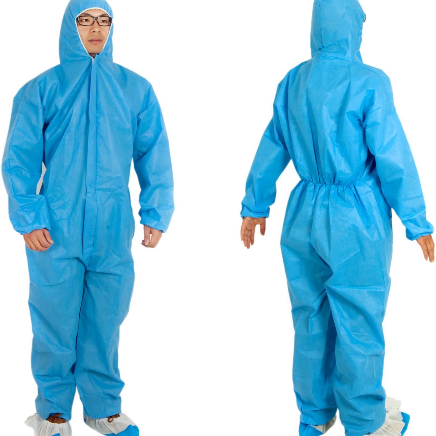 Disposable SMS Thickened And Breathable Waterproof Dustproof Clothes