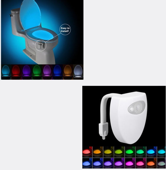 Toilet Induction LED Night Light null