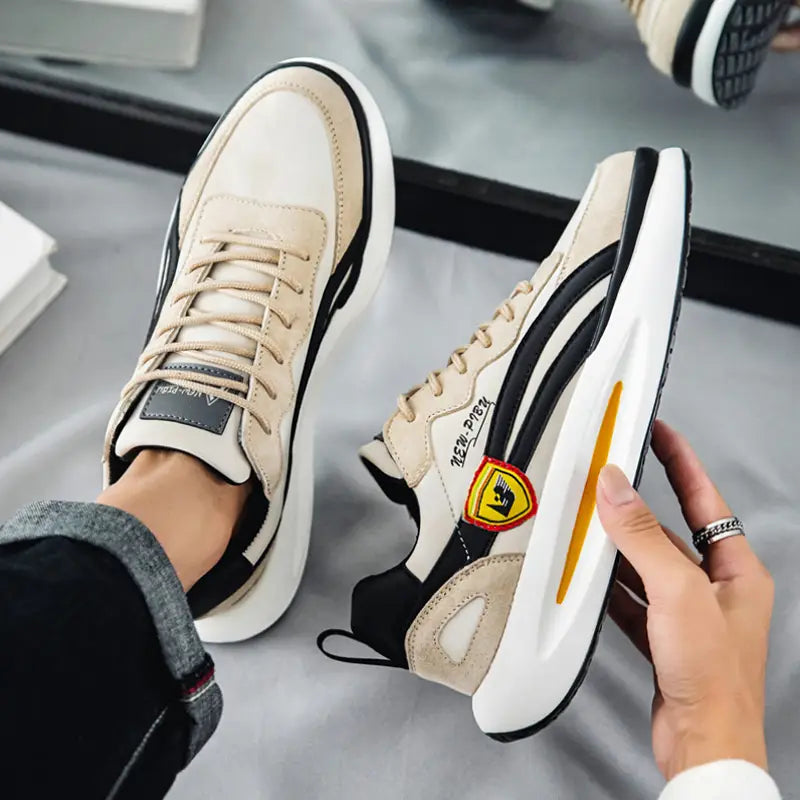 Men’s Fleece Sports Casual Cotton Shoes