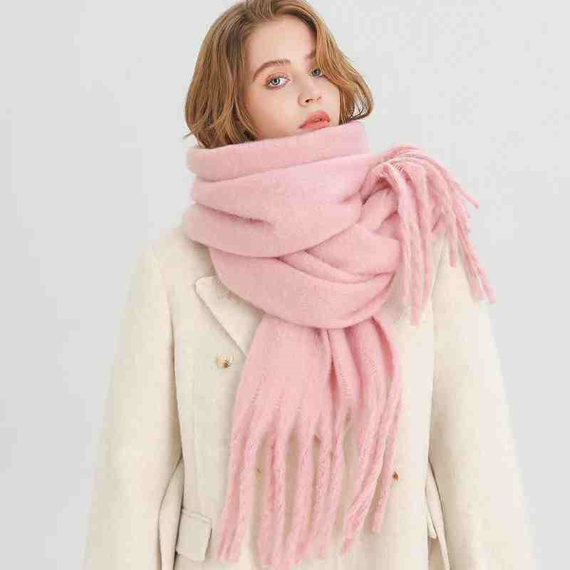 Women's Winter Scarves Cashmere Keep Warm null