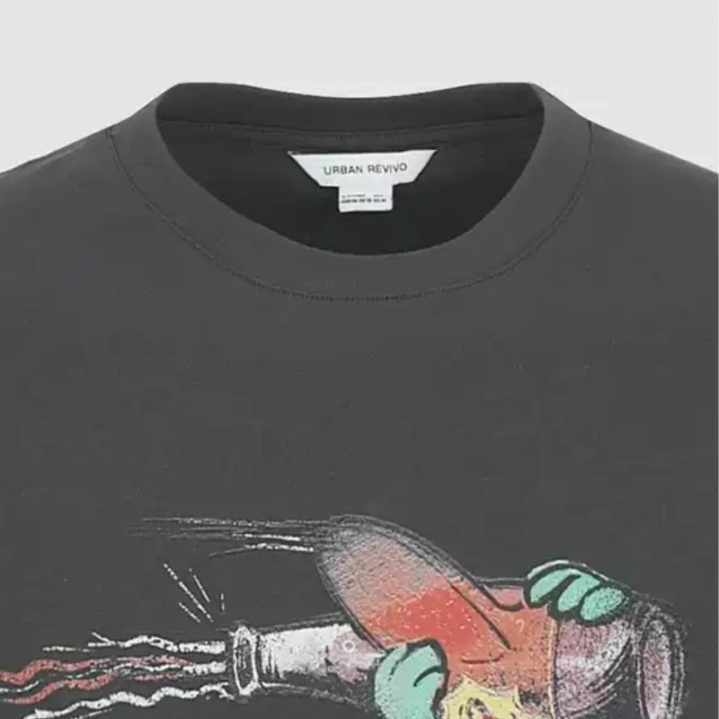 New Men's Casual Printed Cotton Short Sleeve