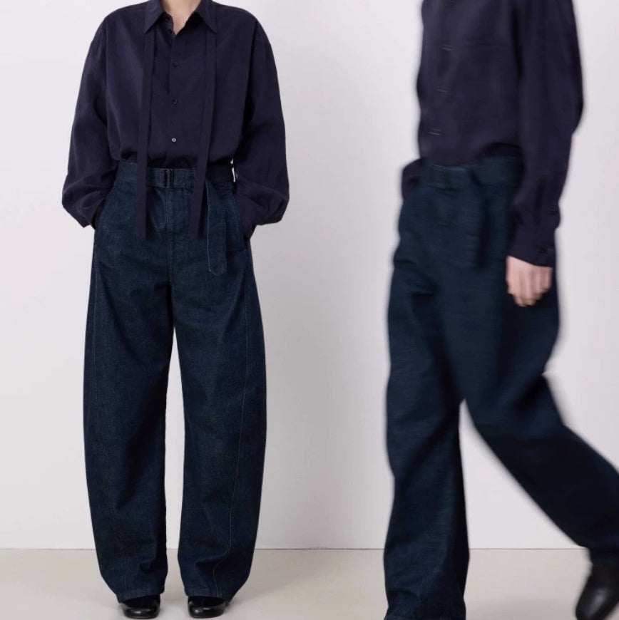 Machete Jeans Pear-shaped Wide Leg Casual Trousers