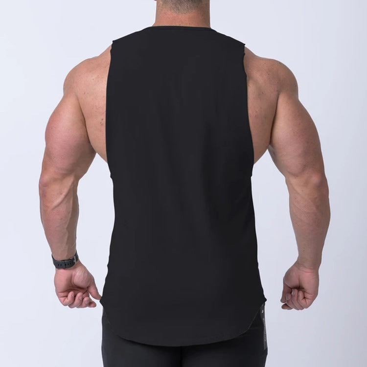 Fitness Vest Equipment Training Clothes Basketball Brothers Sports Sleeveless T-shirt Men null