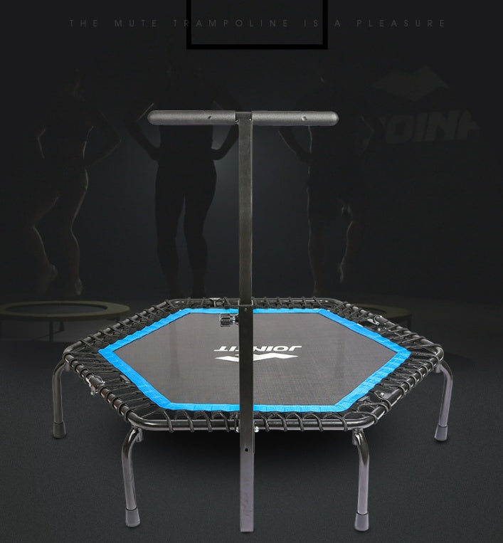 Trampoline Home Children Women Men Gym Class Trampoline Fitness Handrail Trampoline null