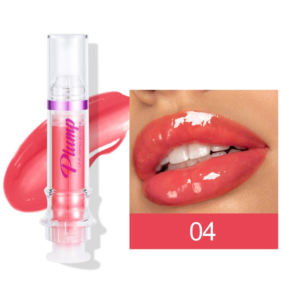 New Tube Lip Rich Lip Color Slightly Spicy Lip Honey Lip Glass Mirror Face Lip Mirror Liquid Lipstick null