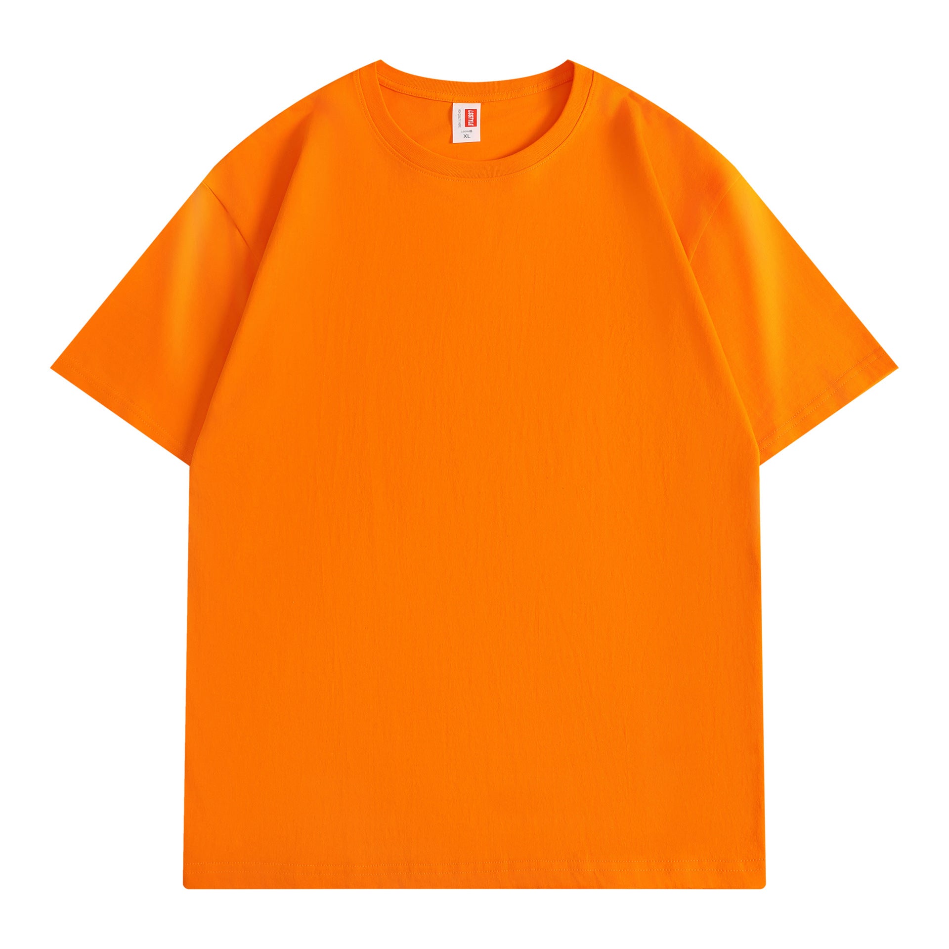 Cotton Round Neck 220g Overalls Short-sleeved Shirt