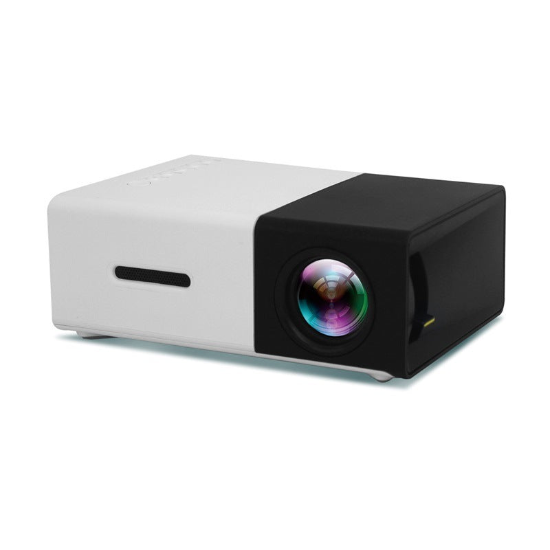 Portable Projector 3D Hd Led Home Theater Cinema HDMI-compatible Usb Audio Projector Yg300 Mini Projector null