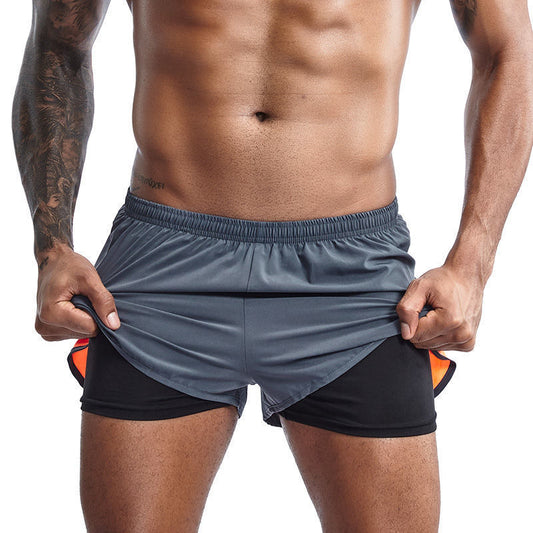 Sports Shorts Men's Loose And Quick-drying Fitness Three-quarter Pants null