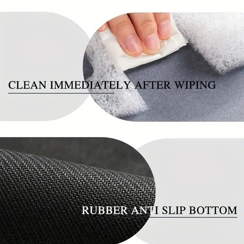 1pc 40*60cm Super Absorbent Floor Mat For Bathroom Non Slip, Fast Drying Soft, Carpet Shower Tub Outdoor Doormat Gray square 1pc 40*60cm Super Absorbent Floor Mat For Bathroom Non Slip, Fast Drying Soft, Carpet Shower Tub Outdoor Doormat - shop_name