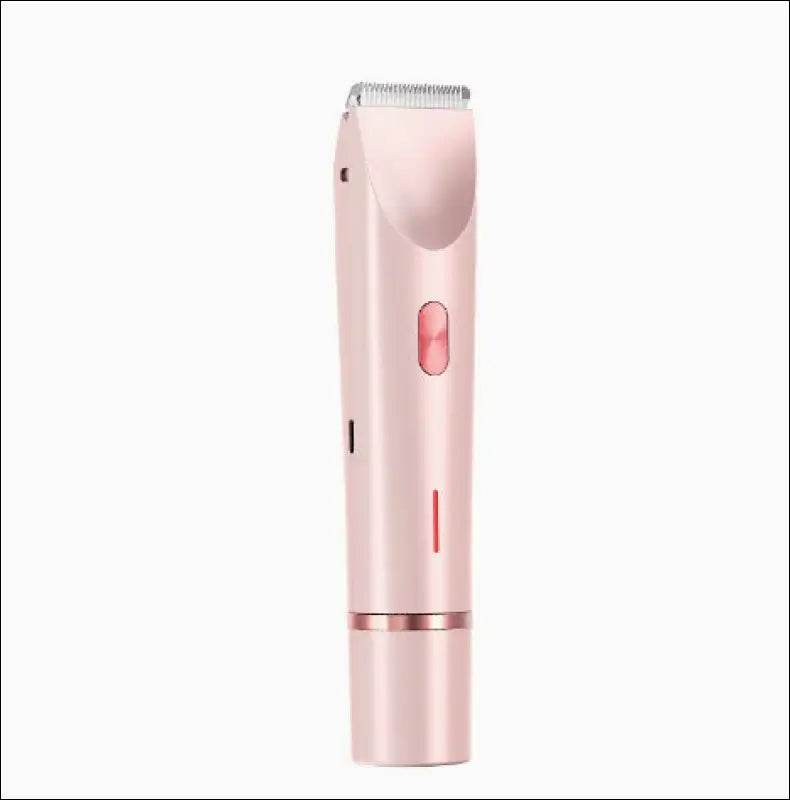 2 In 1 Hair Removal Epilator USB Rechargeable Trimmer Women Body Razor Face Leg Armpit Bikini Hand Pubic Shaver Hair Remover - Update Avenue 