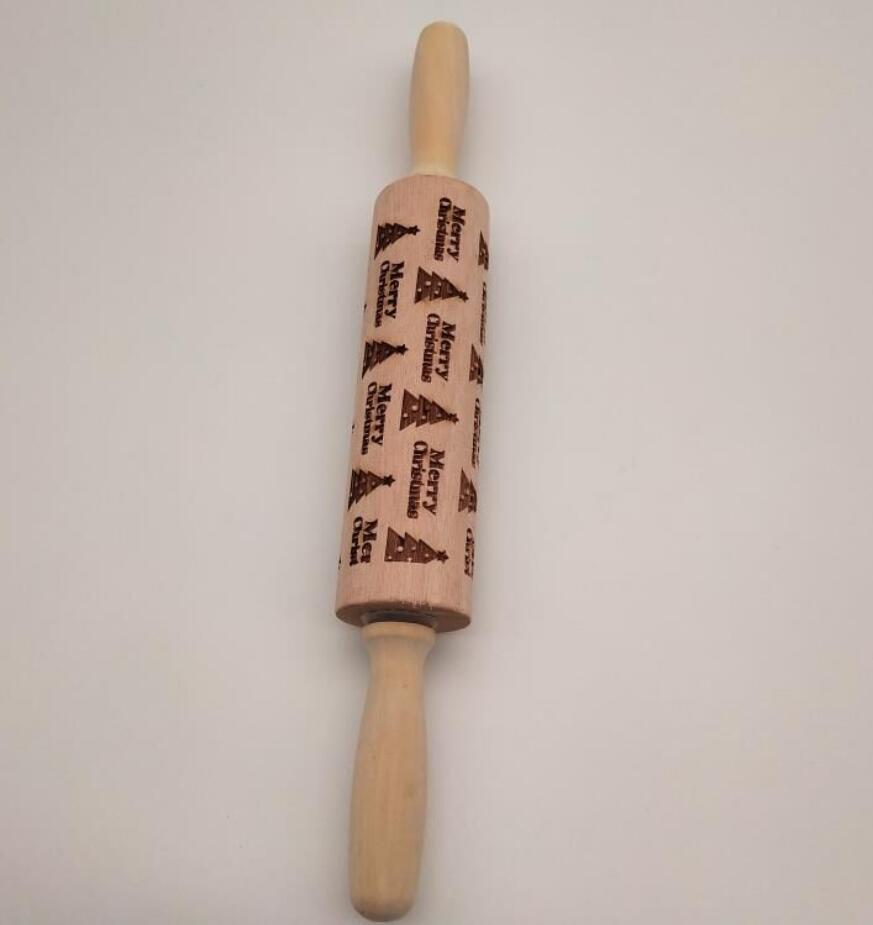 Rolling Pin Christmas Embossing null