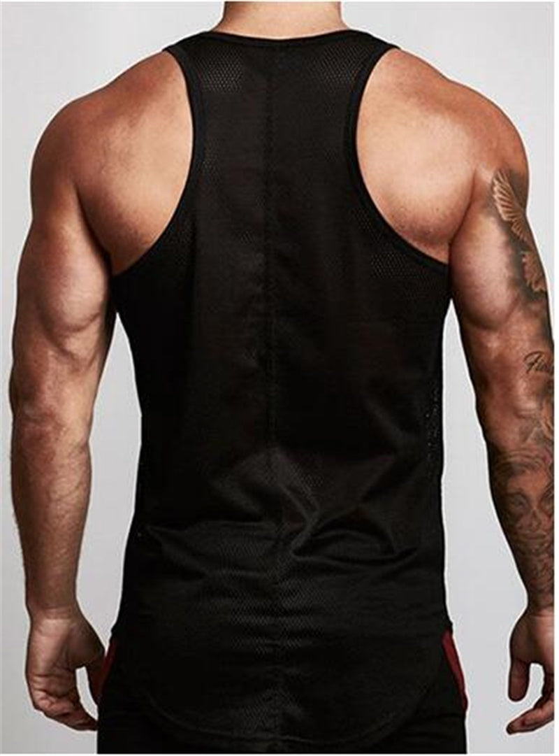 gym clothes tank top sportswear vest men null