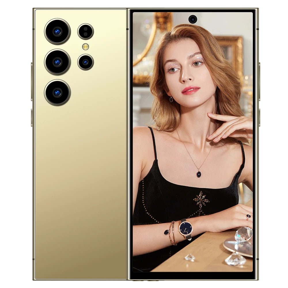 2024 New Design Fold S24 Ultra+ 5G Cell Mobile Phone 16+1TB Huge Memory Android 14 Hot Selling S Fold 24 Smart Phone Gold 2024 New Design Fold S24 Ultra+ 5G Cell Mobile Phone 16+1TB Huge Memory Android 14 Hot Selling S Fold 24 Smart Phone - shop_name