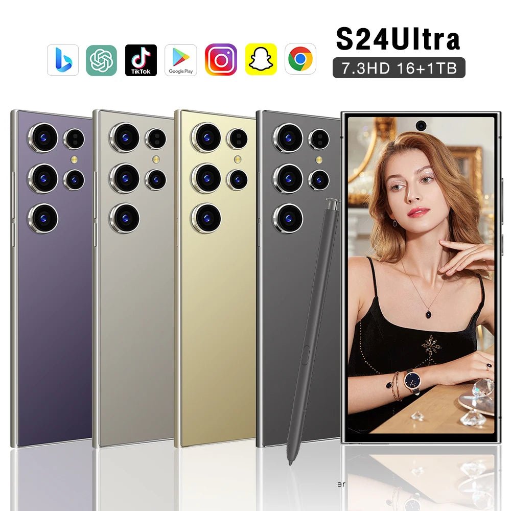 2024 New Popular 5g Smartphone S24ultra Global Unlock Android 13 6800mh Main Camera Cheap Gaming Phone Gold 2024 New Popular 5g Smartphone S24ultra Global Unlock Android 13 6800mh Main Camera Cheap Gaming Phone - shop_name